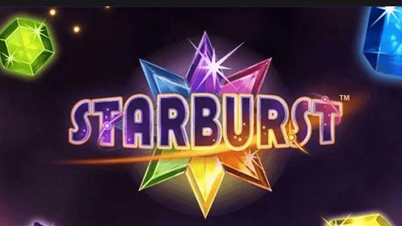 Starburst Slot - Colorful video slot with expanding wilds and re-spins